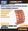 Heavy Hobby PT35025 WWII German Pz.III/IV 40cm Normal Tracks Middle Pattern C 1/35